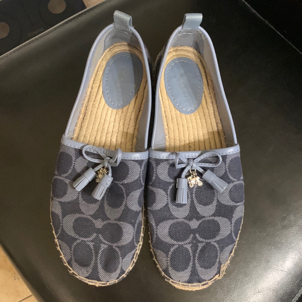Coach slip on shoes